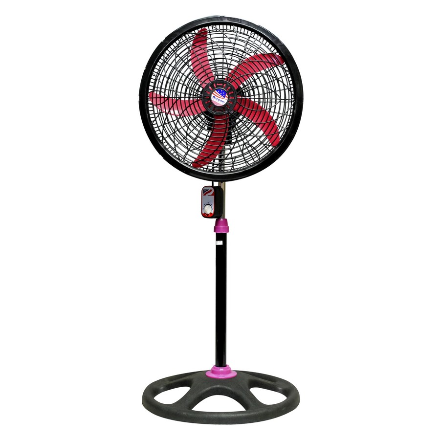 VENTILADOR PEDESTAL 18 PULG ASPA FUSHIA LT-1810/1803-FUSHIA