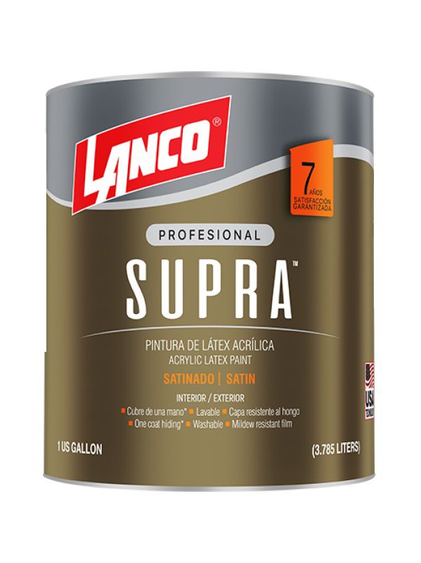 PINTURA SUPRA LATEX BLANCO GLN LANCO