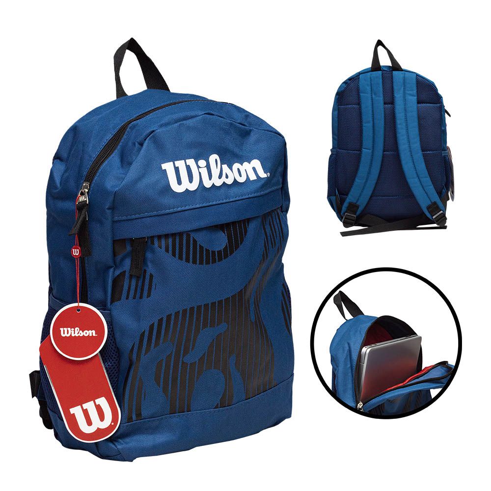 MOCHILA WILSON PLAMS AZUL MARINO 65.010556NB (DESC)