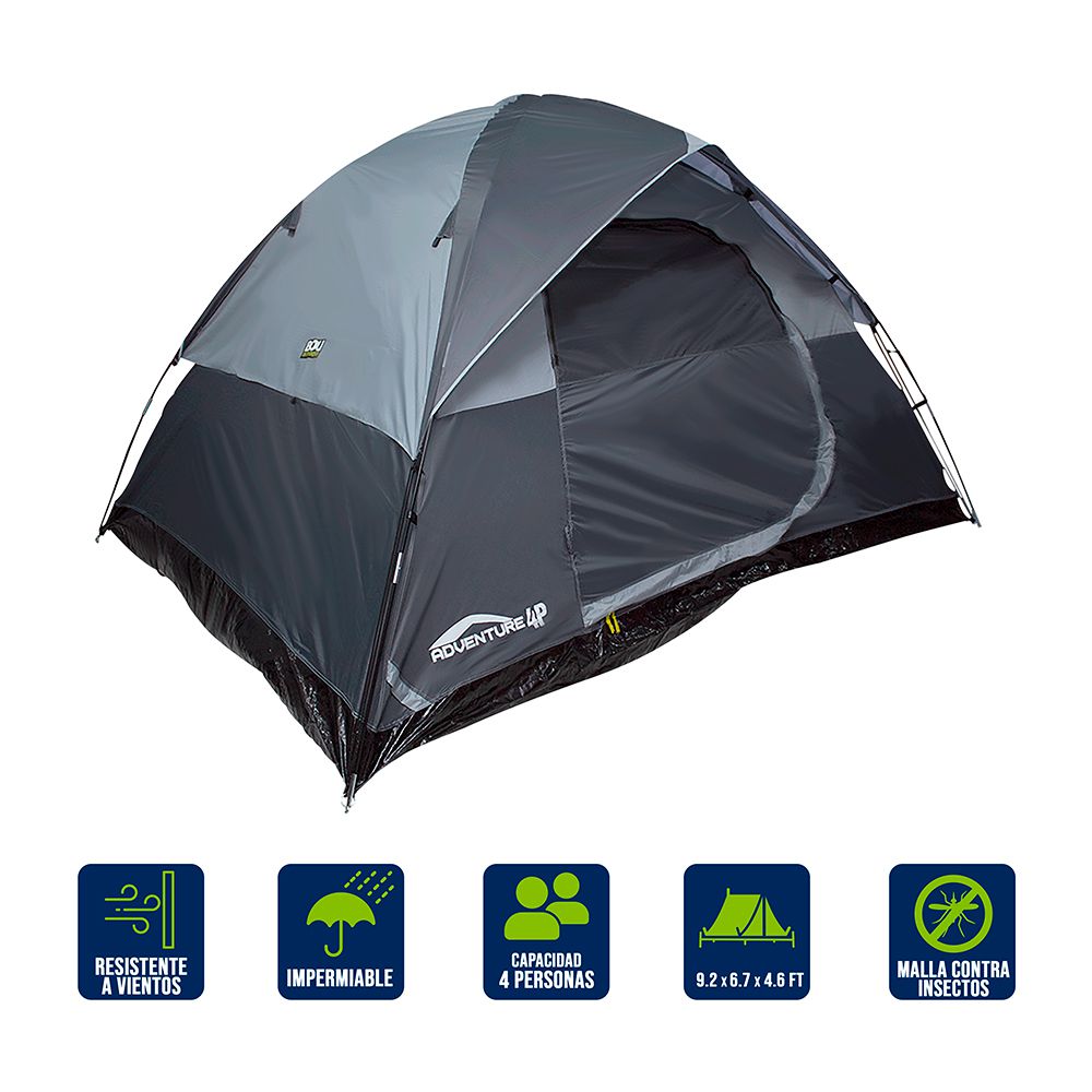 TIENDA CAMPAÑA BOU OUTDOORS ADVENTURE 4P