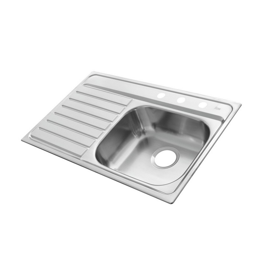 FREGADERO ACERO INOX 1X0.50 MTS IZQ. P-11288