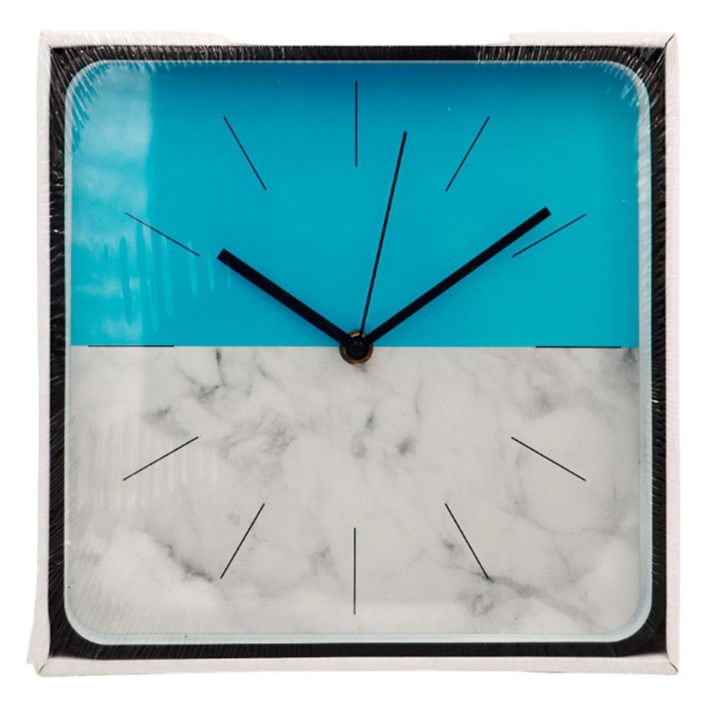 RELOJ DE PARED CUADRADO 24.5CM 85165