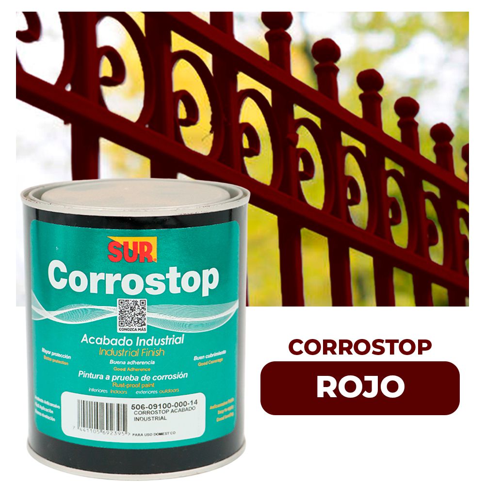 CORROSTOP ROJO 1/4