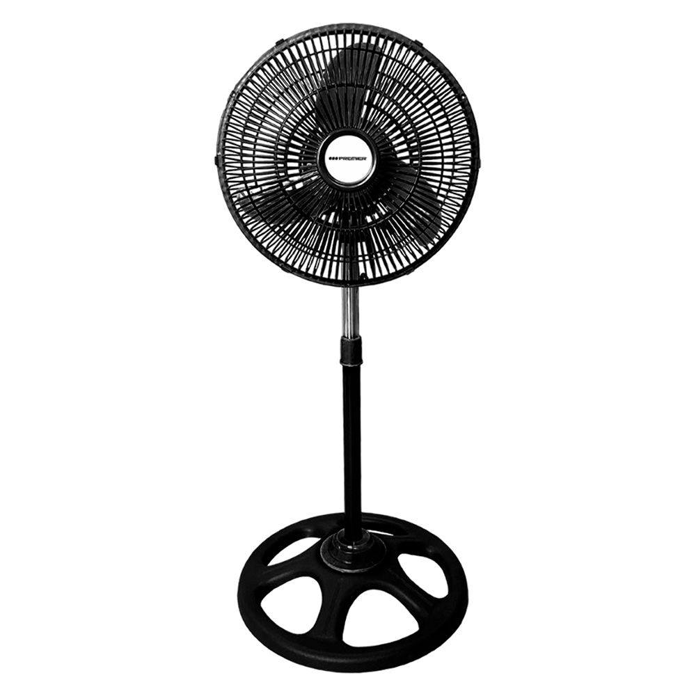 VENTILADOR PEDESTAL NEGRO 10PULG AB-8571P(B)