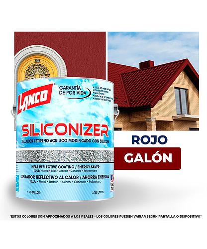SILICONIZER ROJO RC-201-4 LANCO GLN